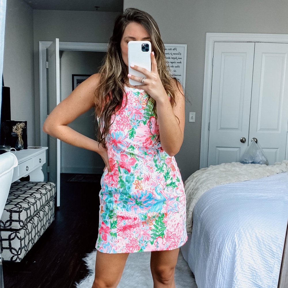 NWT Lily Pulitzer Women's Mila Stretch Shift Dress